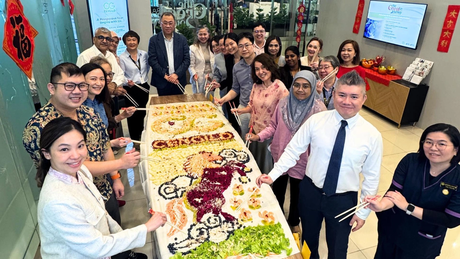 A Prosperous Year Begins With Us: Cengild G.I. Medical Centre Celebrates Chinese New Year with Meaningful Festivities