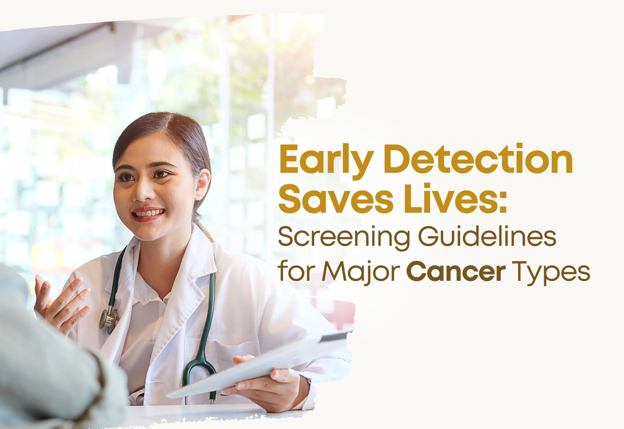 Early Detection Saves Lives: Screening for Major Cancer Types