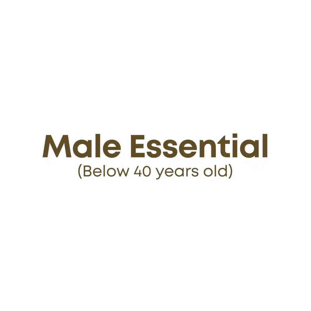 Male Essential (Below 40 years old)